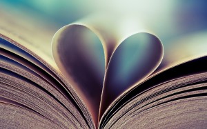 Book Page Heart